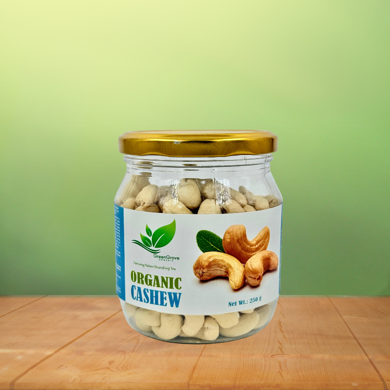 GreenGrove Organic Cashew Whole 250 g