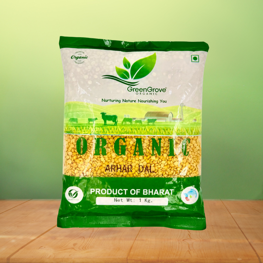 GreenGrove Organic Arhar Dal 1 kg
