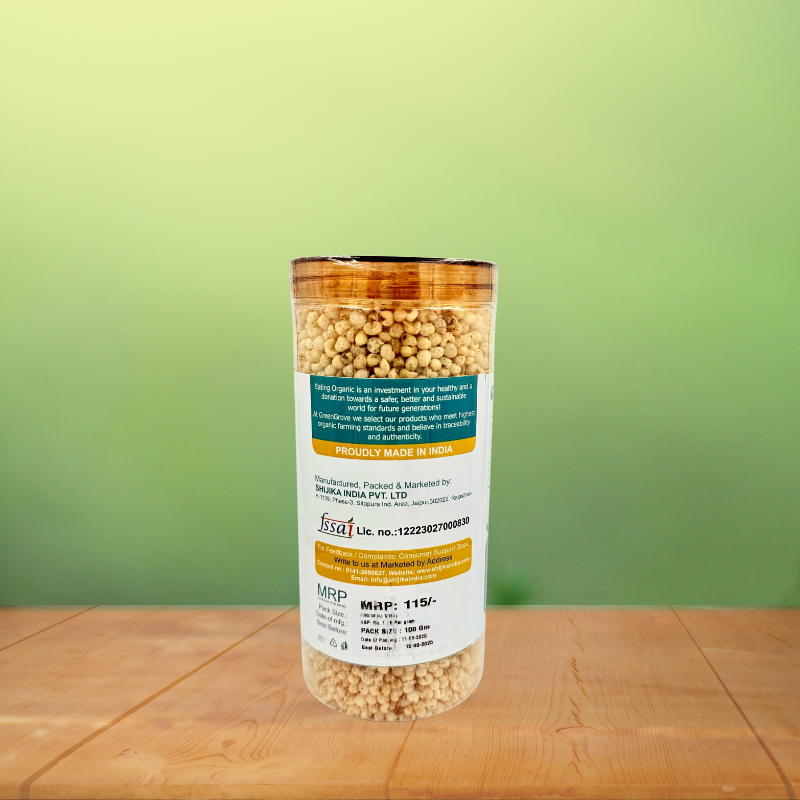 GreenGrove Organic Puffed Bajra 100 g
