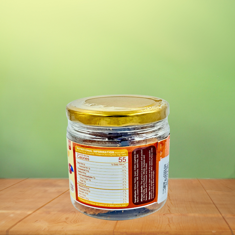 GreenGrove Organic Ajwain Cookies