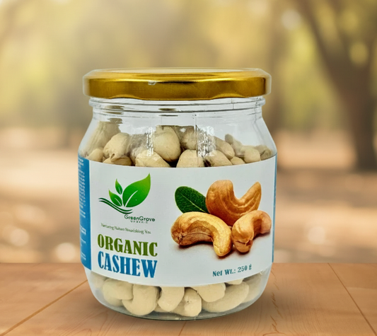 GreenGrove Organic Cashew Whole 250 g